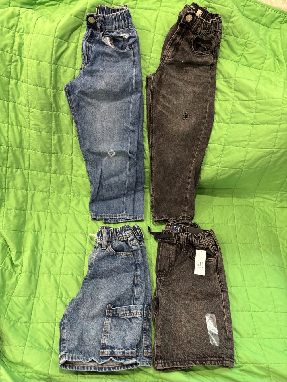 Zara Kids Denim - Blue and Black Jean Pants or GAP Denim shorts